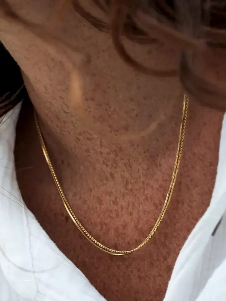 BRAID CHAIN NECKLACE