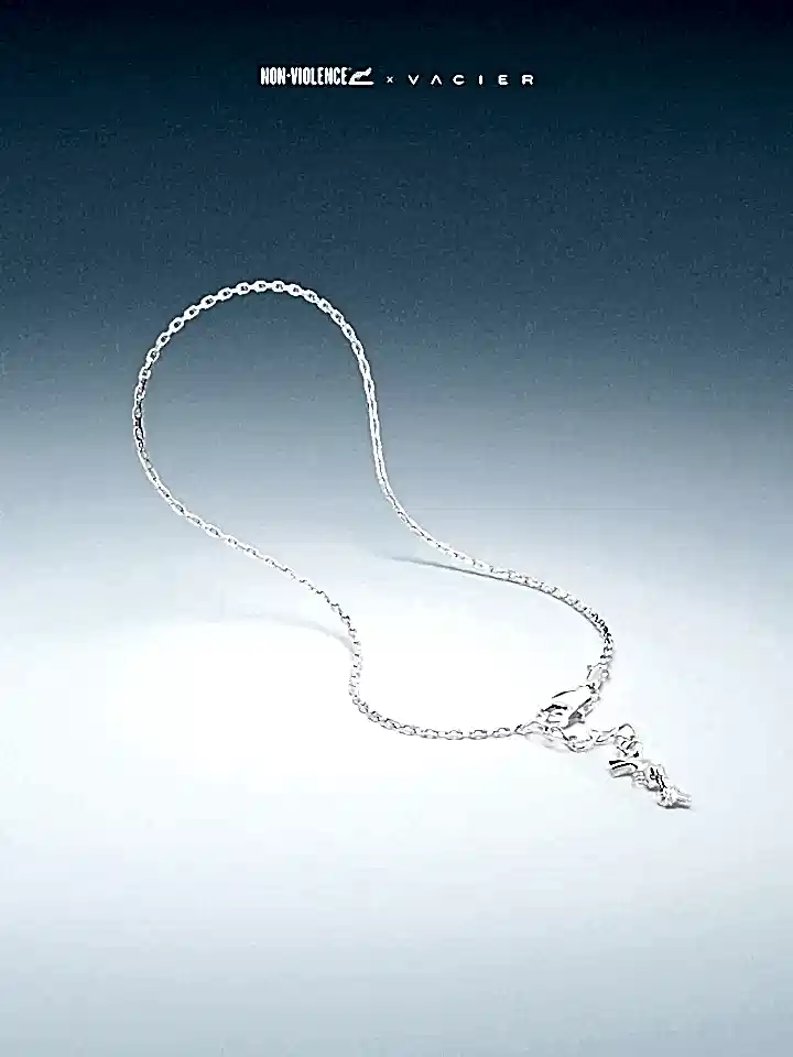 Non-Violence x Vacier Men's Chain Bracelet