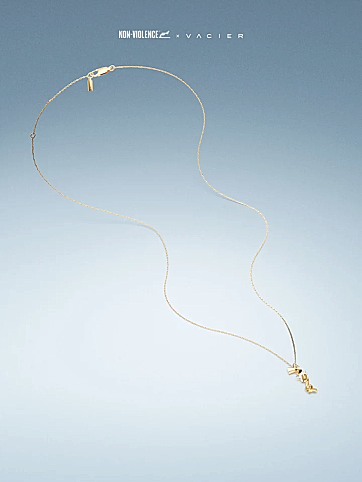Non-Violence x Vacier Women's Chain Necklace