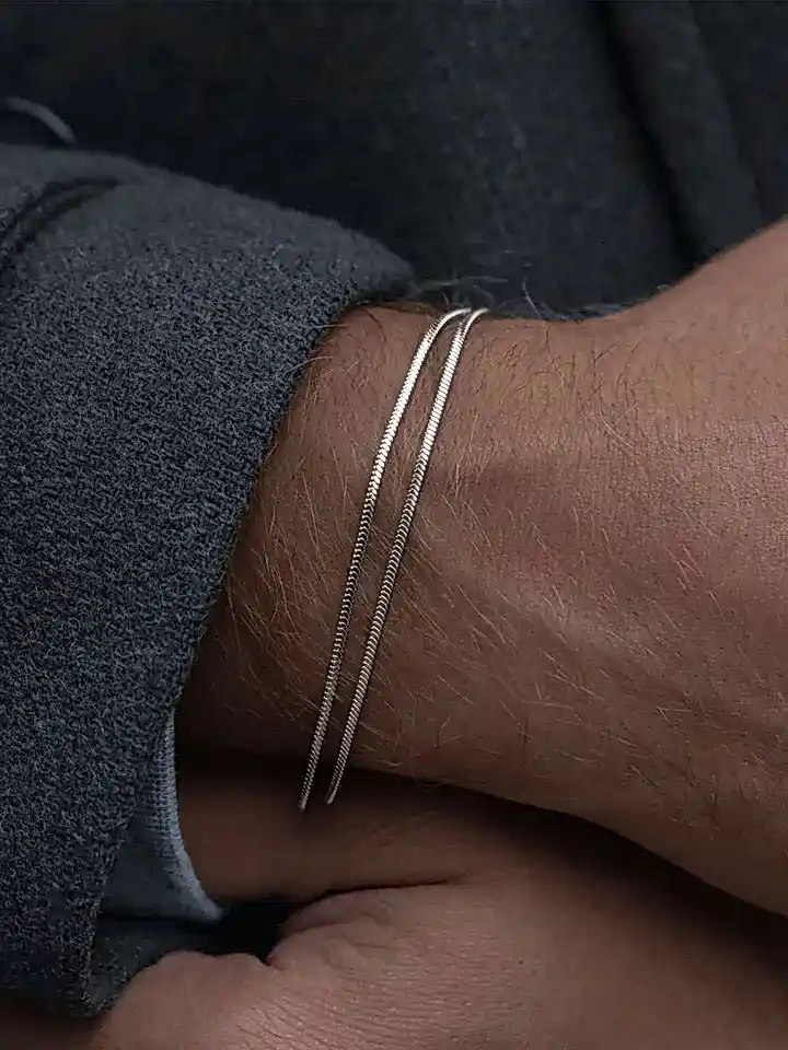 SQUARE CHAIN BRACELET